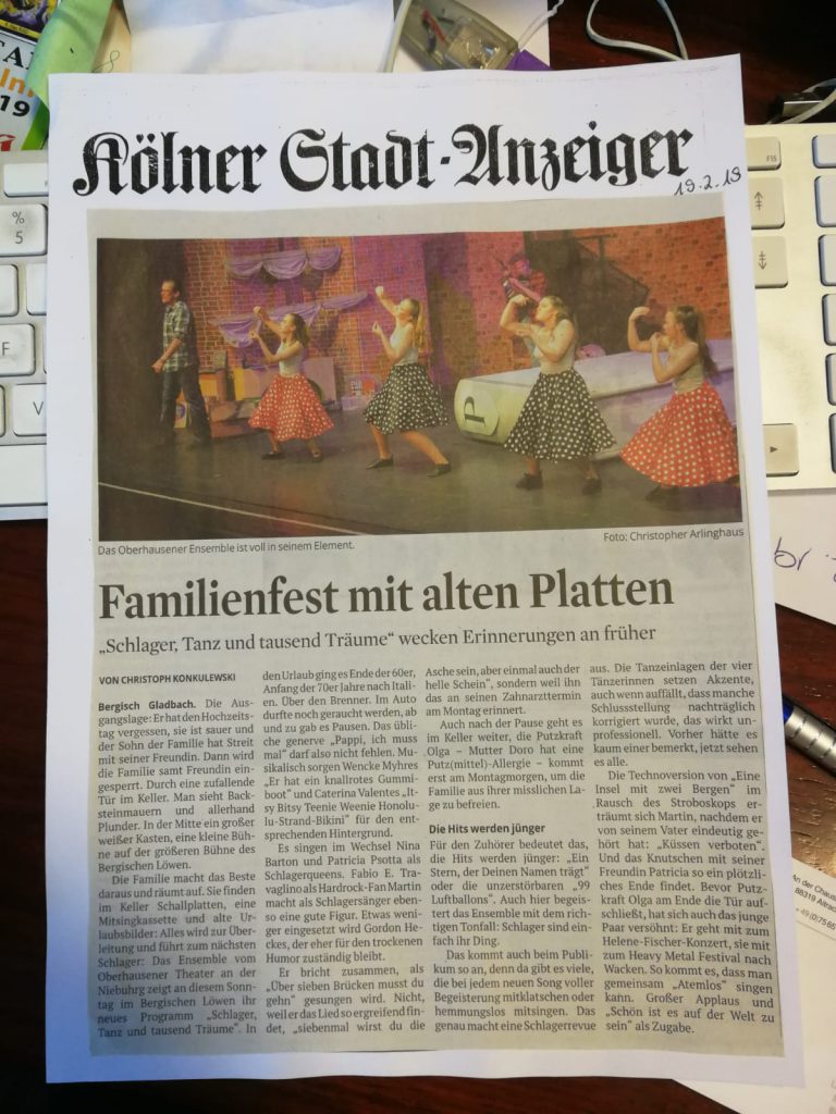 Zeitungsartikel STT Bergisch Gladbach